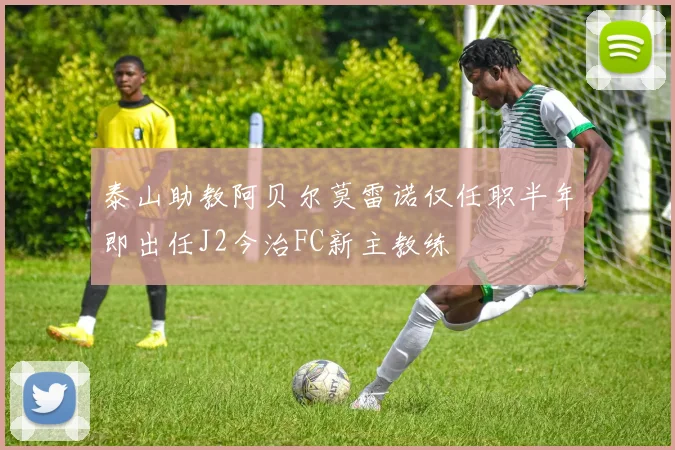 泰山助教阿贝尔莫雷诺仅任职半年即出任J2今治FC新主教练
